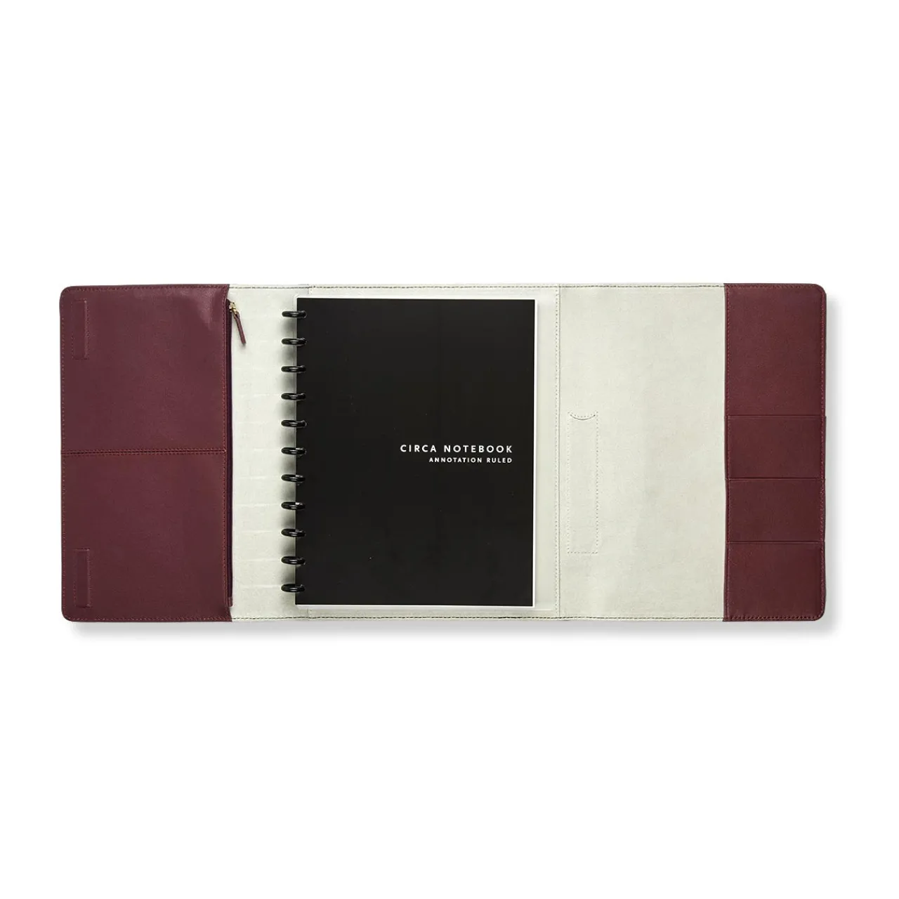 Levenger Circa Opulent Leather Tri Folio Outlet