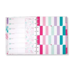 Levenger Circa Secret Garden Weekly/Monthly Undated Agenda Notebook Clearance