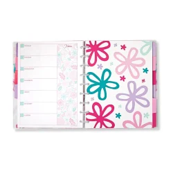 Levenger Circa Secret Garden Weekly/Monthly Undated Agenda Notebook Clearance