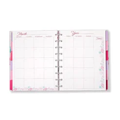 Levenger Circa Secret Garden Weekly/Monthly Undated Agenda Notebook Clearance