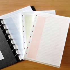 Levenger Circa Shaded Annotation Ruled Discbound Refill (100 sheets) Hot