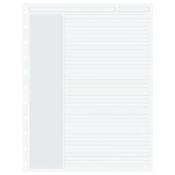 Levenger Circa Shaded Annotation Ruled Discbound Refill (100 sheets) Hot