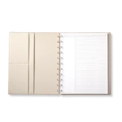 Levenger Circa Sliver English Rose Discbound Notebook Outlet
