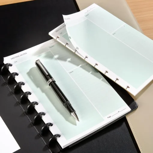Levenger Circa smartPlanner Meeting Notes, Junior (25 sheets) Clearance
