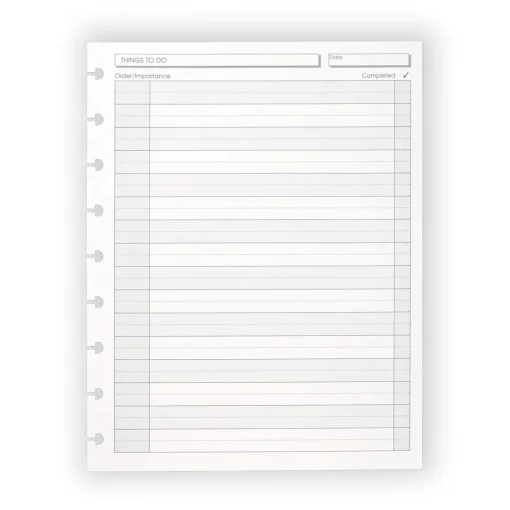 Levenger Circa Things To Do Refill (300 sheets) Hot