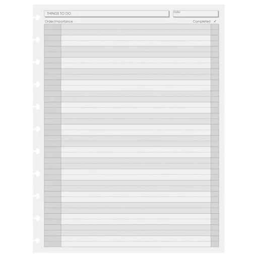 Levenger Circa Things To Do Refill (300 sheets) Hot