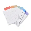 Levenger Circa Vibrant Discbound Notebook smartTabs New