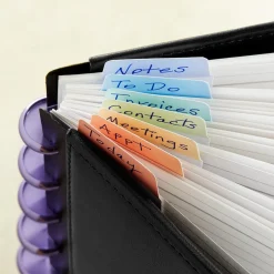 Levenger Circa Vibrant Discbound Notebook smartTabs New