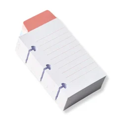 Levenger Circa Vibrant Discbound Notebook smartTabs New