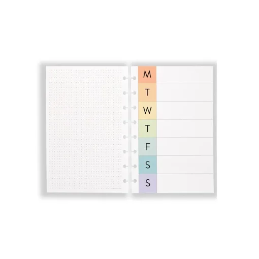 Levenger Circa Vibrant Weekly Calendar Discbound Refill (100 sheets) Hot
