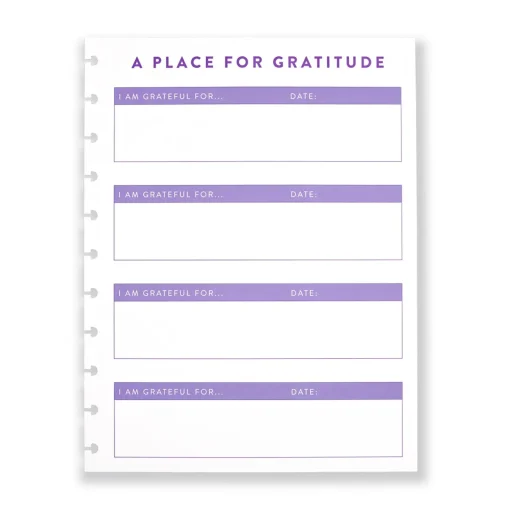 Levenger Circa Visions Place for Gratitude Refill (25 sheets) Sale