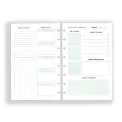 Levenger Circa Workweek Planner Refill Sale