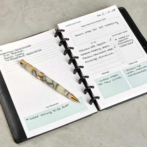 Levenger Circa Workweek Planner Refill Sale
