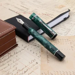 Levenger Conklin Duragraph Forest Green Fountain Pen