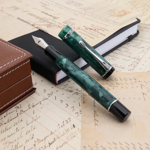 Levenger Conklin Duragraph Forest Green Fountain Pen