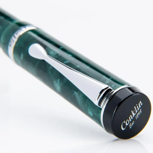 Levenger Conklin Duragraph Forest Green Fountain Pen