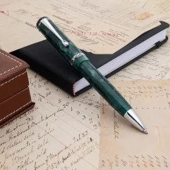 Levenger Conklin Duragraph Forest Green Ballpoint Pen Hot