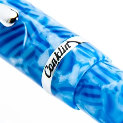 Levenger Conklin Duragraph Ice Blue Ballpoint Pen Hot