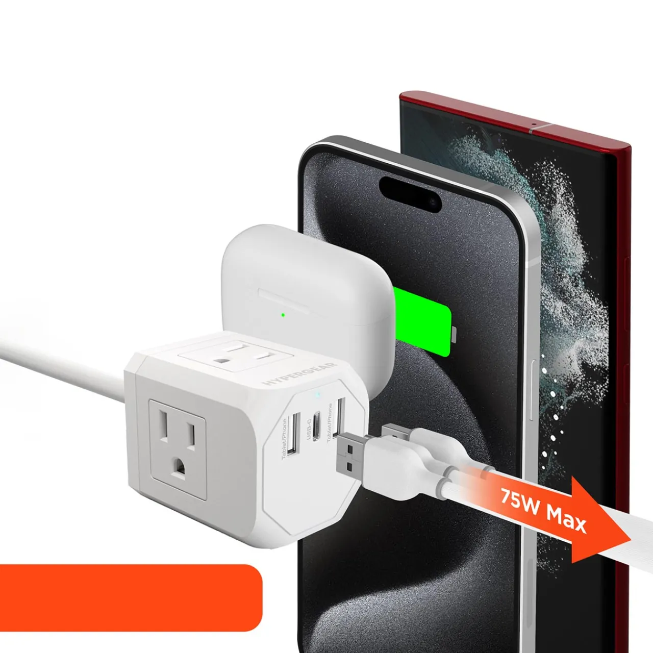 Levenger Cube Multi-Port Power Strip Online