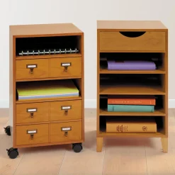 Levenger Cubi Convertible Storage Table New