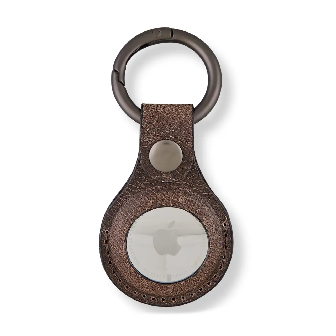 Levenger Dakota Leather Smart Tag Keychain Discount