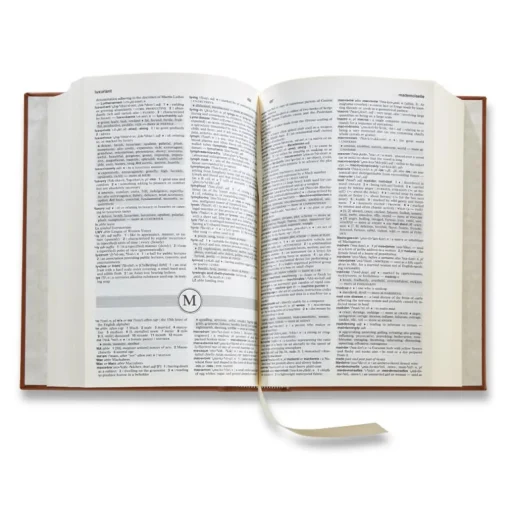 Levenger Dictionary & Thesaurus Tan Best