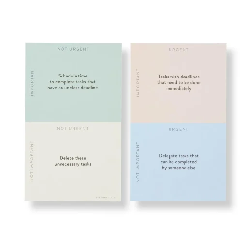Levenger Eisenhower Priorities Matrix 3 x 5 Cards (set of 100) Discount