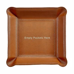 Levenger Empty Pockets Here Leather Valet Sale