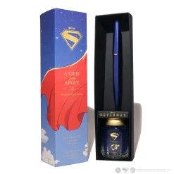 Levenger Ferris Wheel Press Superman Fountain Pen and Ink Set Outlet