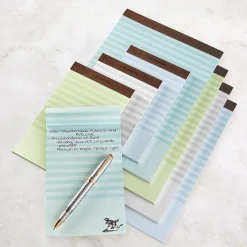 Levenger Freeleaf Breton Striped Pads (set of 4)