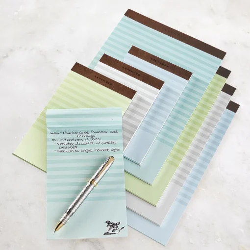 Levenger Freeleaf Breton Striped Pads (set of 4)