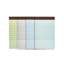 Levenger Freeleaf Breton Striped Pads (set of 4)
