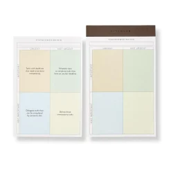 Levenger Freeleaf Eisenhower Priorities Matrix Pads (set of 2) Discount