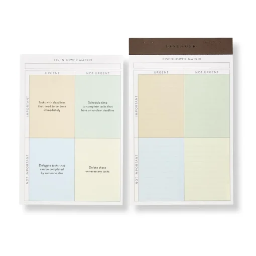 Levenger Freeleaf Eisenhower Priorities Matrix Pads (set of 2) Discount