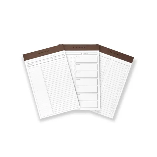 Levenger Freeleaf Favorites Pad Trio Hot