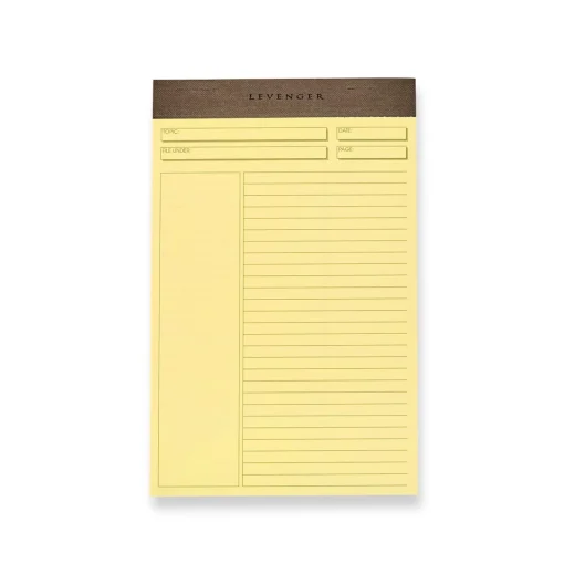 Levenger Freeleaf Multicolored Annotation Ruled Pads (set of 5)