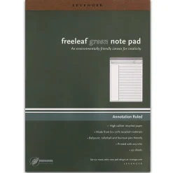 Levenger Freeleaf Recycled Annotation Ruled Pads (set of 5) Outlet