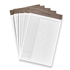 Levenger Freeleaf Shaded Annotation Ruled Pads (set of 5)