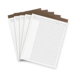 Levenger Freeleaf White Annotation Grid Pads (set of 5) Online