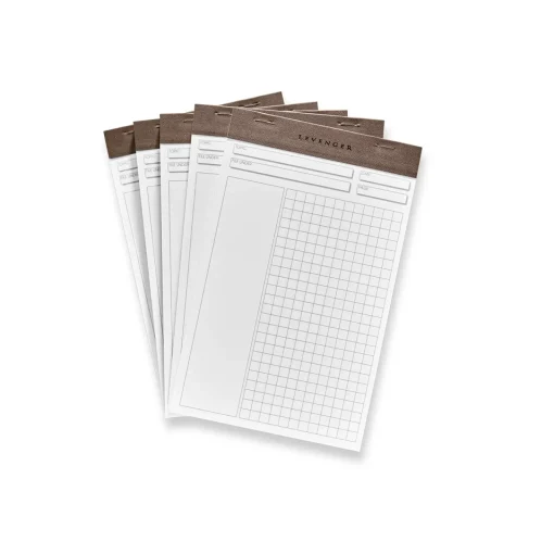 Levenger Freeleaf White Annotation Grid Pads (set of 5) Online