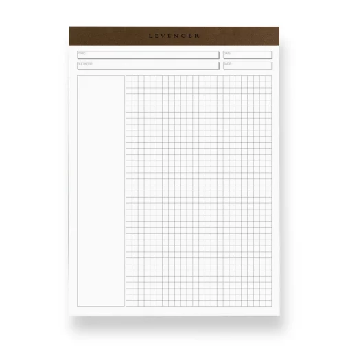 Levenger Freeleaf White Annotation Grid Pads (set of 5) Online