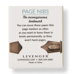 Levenger Gunmetal Page Nibs (set of 50) Outlet
