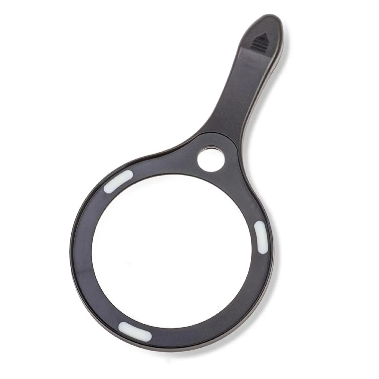 Levenger Handheld Large LED Magnifier Black Discount