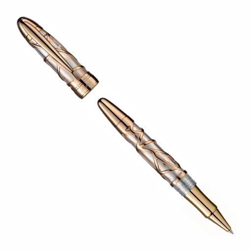 Levenger Laban Skeleton Rollerball Pen New