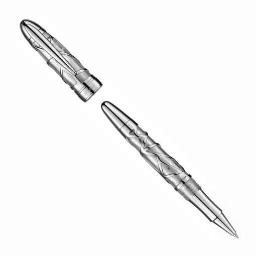 Levenger Laban Skeleton Rollerball Pen New