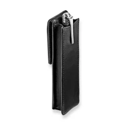 Levenger Leather Add-A-Pen Pouch Black Outlet