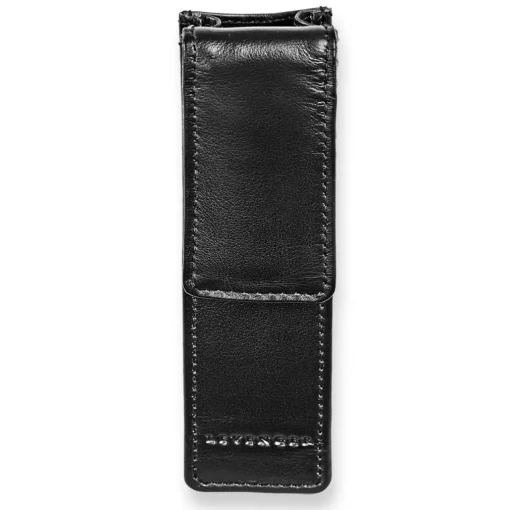 Levenger Leather Add-A-Pen Pouch Black Outlet