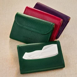 Levenger Leather Pocket Tissue Holder Clearance