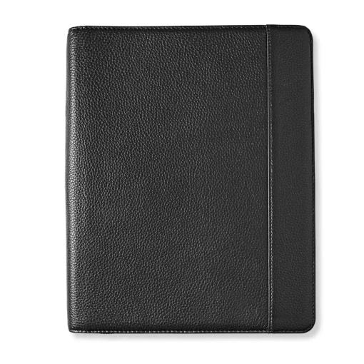Levenger Leather Zip-Around Tabbed Folio Clearance