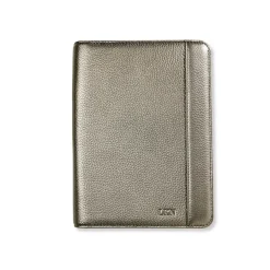 Levenger Leather Zip-Around Tabbed Folio Clearance